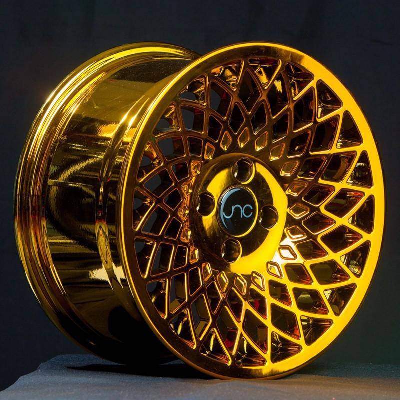 JNC Wheels Rim JNC043 Platinum Gold 18x9.5 5x114.3 ET35