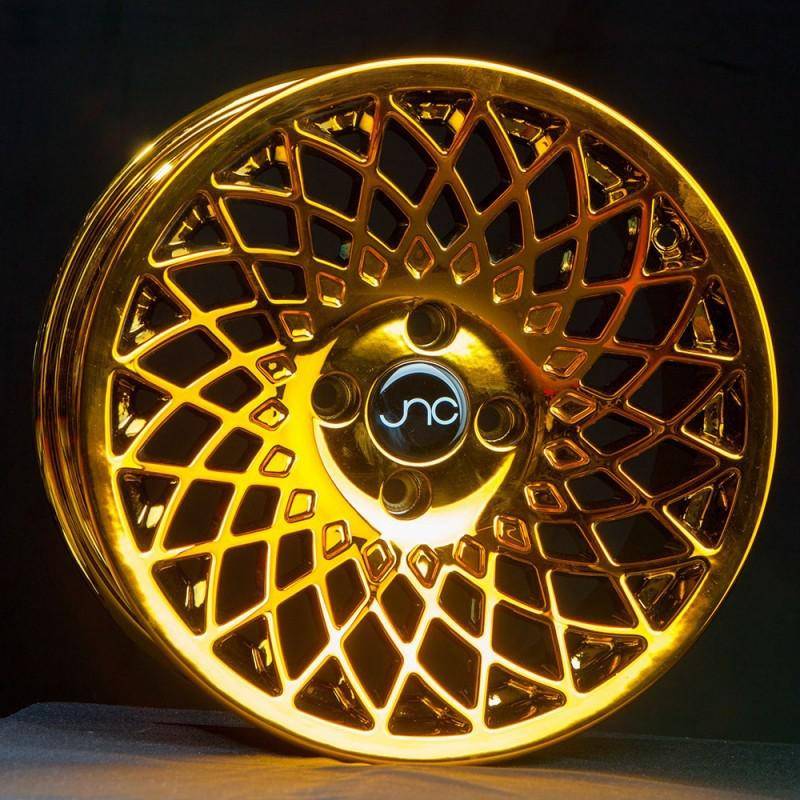 JNC Wheels Rim JNC043 Platinum Gold 18x9.5 5x114.3 ET35