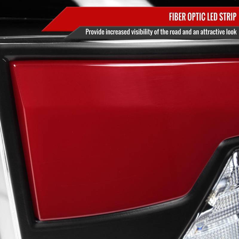 Spec D Dodge Ram Red Led Bar Tail Lights