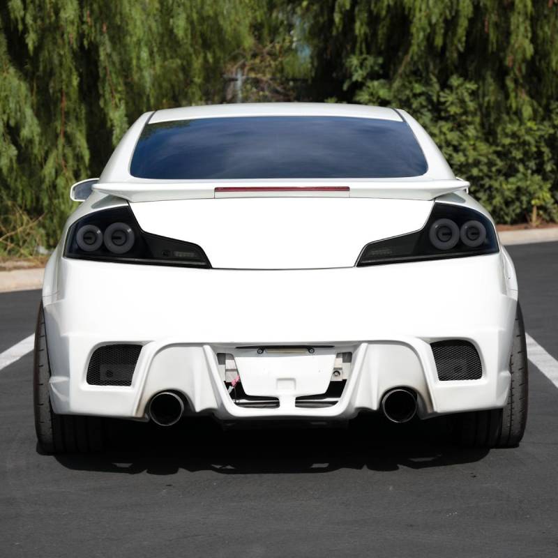 SpecD 20032007 Infiniti G35 Coupe White LED Halo Sequential Signal