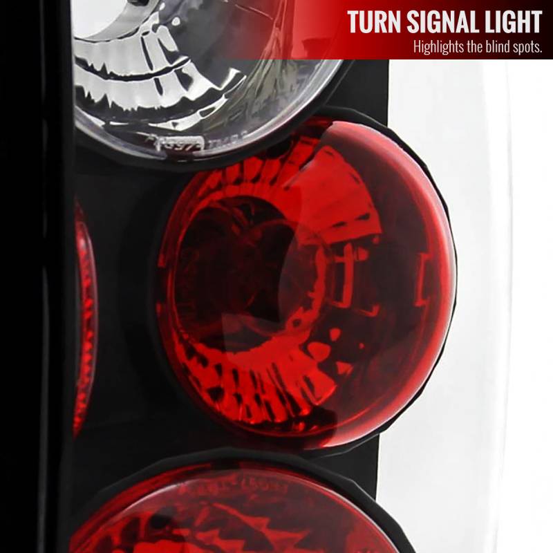 LED Tail Lights For 2001-2005 Ford Ranger – Black Smoke Lens By AUTOWIKI