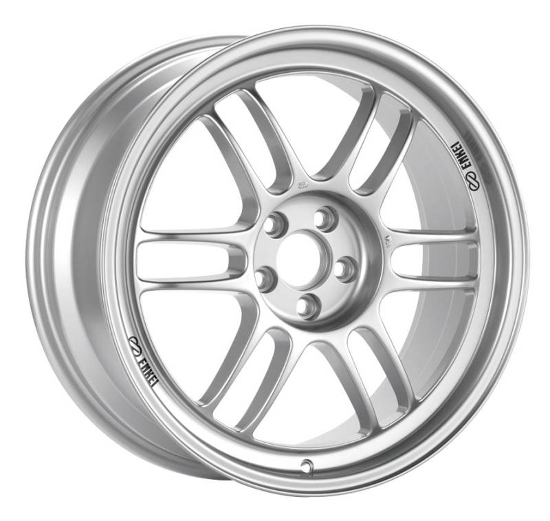 Enkei RPF1 17x10 5x114.3 38mm Offset 73mm Bore Silver Wheel 93-98 Supra main image 0