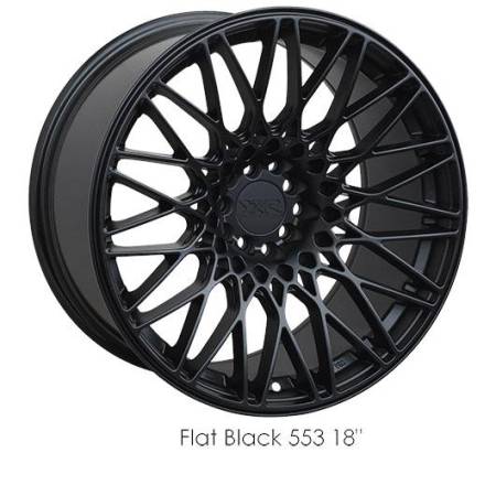 XXR Wheels - XXR Wheel Rim 553 20X10.25 5x112/5x120 ET40 72.56CB Flat Black