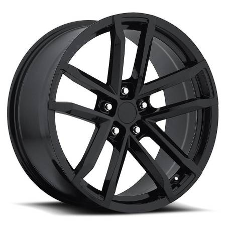 Factory Reproductions Wheels - FR Series 41 Replica Camaro Wheel 20X9 5X120 ET27 66.9CB Gloss Black