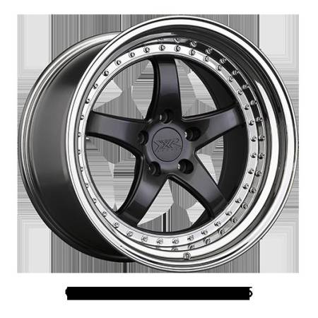 XXR Wheels - XXR Wheels Rim 565 18x8.5 5x120 ET35 73.1CB Graphite / Platinum Lip