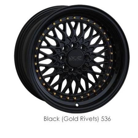 XXR Wheels - XXR Wheel Rim 536 18X9 5x100/5x114.3 ET32 73.1CB Black