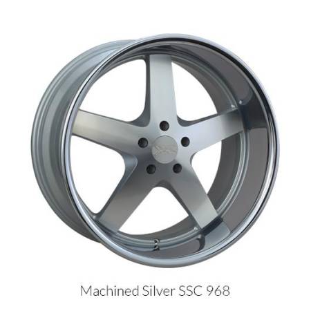 XXR Wheels - XXR Wheel Rim 968 20X9 5x114.3 ET35 73.1CB Machined / SSC