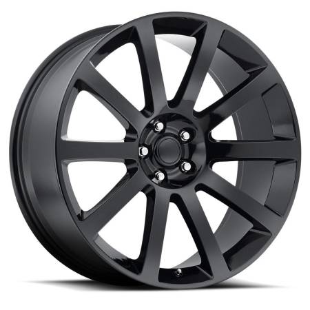 Factory Reproductions Wheels - FR Series 65 Replica Chrysler 300 Wheel 22X9 5X115 ET18 71.5CB Gloss Black