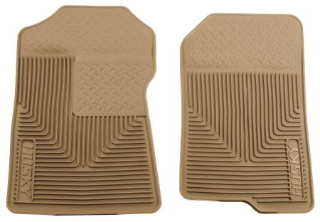 Husky Liners - Husky Liners 98-02 Ford Expedition/F-150/Lincoln Navigator Heavy Duty Tan Front Floor Mats