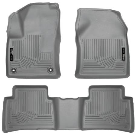 Husky Liners - Husky Liners 2016 Toyota Prius WeatherBeater Front and 2nd Seat Gray Floor Liners