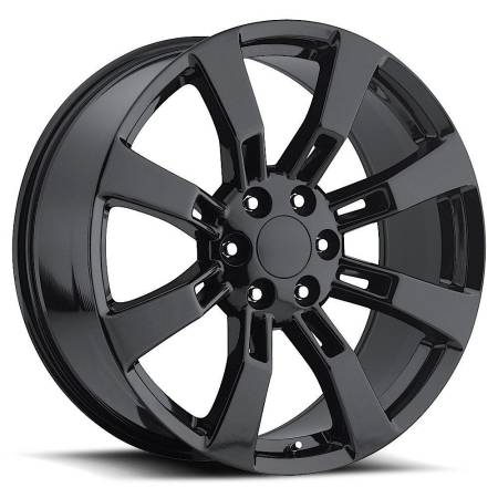 Factory Reproductions Wheels - FR Series 40 Replica Denali Wheel 20X8.5 6X5.5 ET31 78.1CB Gloss Black
