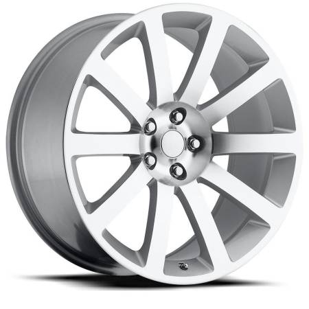 Factory Reproductions Wheels - FR Series 65 Replica Chrysler 300 Wheel 22X9 5X115 ET18 71.5CB Silver Machine Face