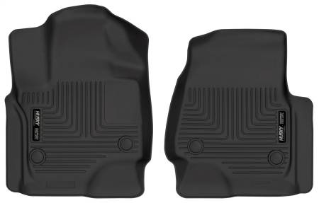Husky Liners - Husky Liners 2018+ Ford Expedition WeatherBeater Black Front Floor Liners