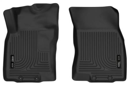 Husky Liners - Husky Liners 14-18 Nissan Rogue / 14-15 Nissan X-Trail X-Act Contour Black Front Floor Liners
