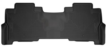 Husky Liners - Husky Liners 2018 Ford Expedition WeatherBeater Second Row Black Floor Liners