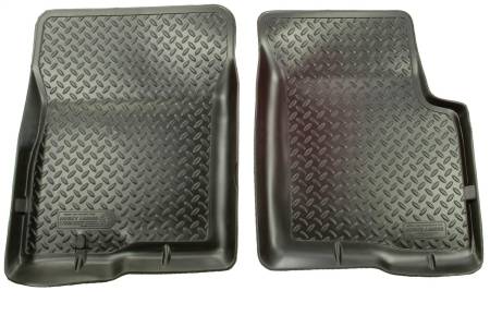 Husky Liners - Husky Liners 01-04 Toyota Tacoma Double Cab Classic Style Black Floor Liners