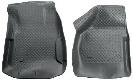 Husky Liners - Husky Liners 00-07 Ford F Series SuperDuty Reg./Super/Super Crew Cab Classic Style Gray Floor Liners