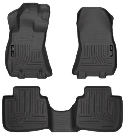 Husky Liners - Husky Liners 13 Subaru Legacy/Outback WeatherBeater Front & 2nd Seat Black Floor Liners