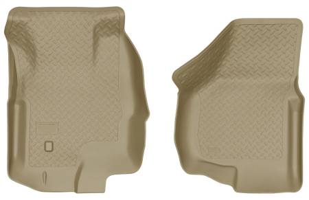 Husky Liners - Husky Liners 00-05 Ford Excursion Classic Style Tan Floor Liners