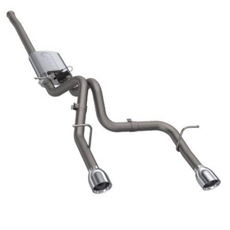 QTP (Quick Time Performance) - QTP 2018 Jeep Wrangler JL 304SS Screamer Cat-Back Exhaust 4DR w/4in Tips