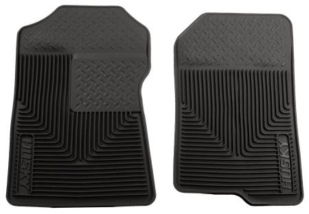 Husky Liners - Husky Liners 98-02 Ford Expedition/F-150/Lincoln Navigator Heavy Duty Black Front Floor Mats