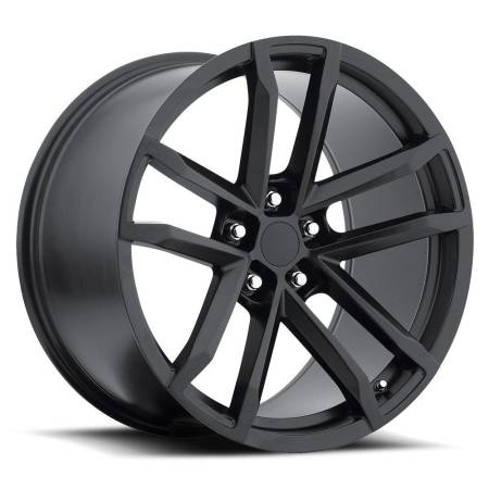Factory Reproductions Wheels - FR Series 41 Replica Camaro Wheel 20X9 5X120 ET27 66.9CB Satin Black