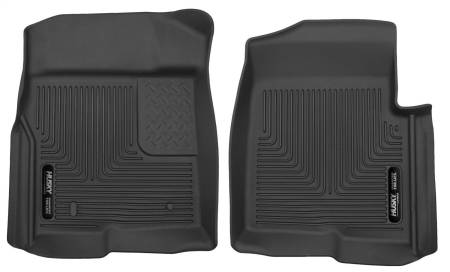 Husky Liners - Husky Liners 09-12 Ford F-150 Series Reg/Super/Crew Cab X-Act Contour Black Floor Liners