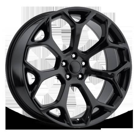 Factory Reproductions Wheels - FR Series 71 Replica Chrysler 300 Wheel 22X9 5X115 ET18 71.5CB Gloss Black