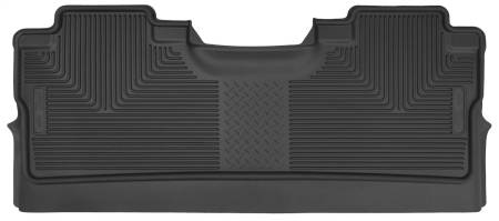 Husky Liners - Husky Liners 2015 Ford F-150 SuperCrew Cab X-Act Contour Black 2nd Seat Floor Liners