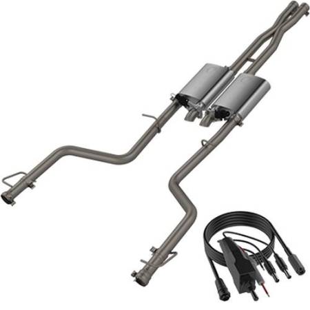 QTP (Quick Time Performance) - QTP 15-18 Dodge Challenger 6.2L/6.4L 304SS Screamer Cat-Back Exhaust w/3in Tips