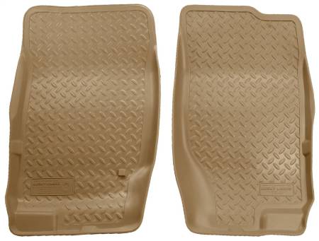 Husky Liners - Husky Liners 02-09 Ford Explorer/03-05 Lincoln Aviator Classic Style Tan Floor Liners