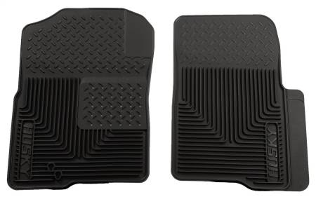 Husky Liners - Husky Liners 04-09 Ford F-150 Custom Fit Heavy Duty Black Front Floor Mats