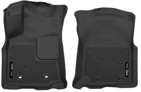 Husky Liners - Husky Liners 2016 Toyota Tacoma Double Cab Pickup Black Front Floor Liners