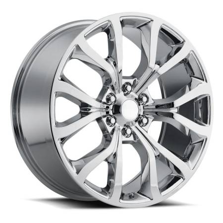 Factory Reproductions Wheels - FR Series 52 Replica Ford Expedition Wheel 22X9.5 6X135 ET44 87.1CB Chrome