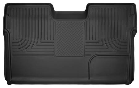 Husky Liners - Husky Liners 09-14 Ford F-150 SuperCrew Cab X-Act Contour Second Row Seat Floor Liner - Black
