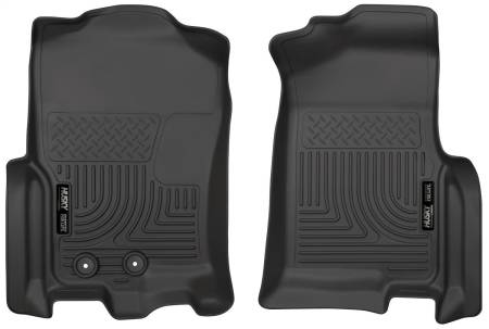 Husky Liners - Husky Liners 2015 Ford Expedition/Lincoln Navigator WeatherBeater Front Black Floor Liners