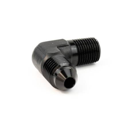 Snow Performance - Snow Performance 1/8" NPT to 4AN Elbow Water Methanol Fitting (BLACK)