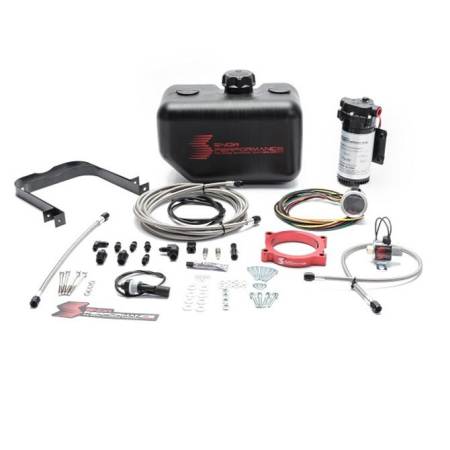 Snow Performance - Snow Performance Stage 2 Boost Cooler 2016+ Chevy Camaro SS 6.2L LT1 Forced Induction Water-Methanol Injection Kit (Stainless Braided Line, 4AN Fittings)