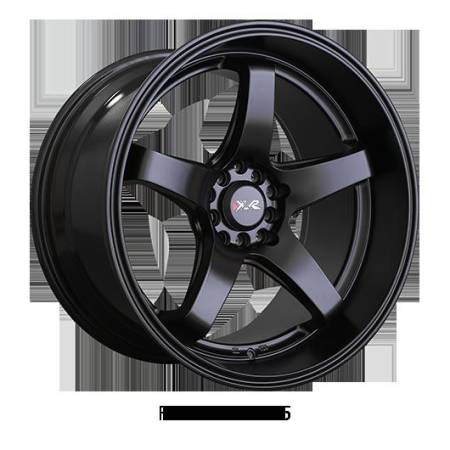 XXR Wheels - XXR Wheel Rim 555 18x8.5 5x100/5x114.3 ET25 73.1CB Flat Black