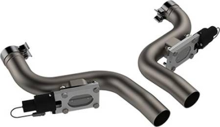 QTP (Quick Time Performance) - QTP 11-18 Dodge Challenger/Charger 5.7L 2.5in 304SS Aggressor Cutout Dual Mid Pipes