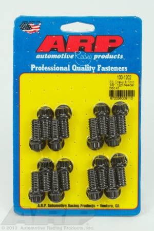 ARP - ARP BB Chevy & Ford 3/8" 12pt header bolt kit 100-1202