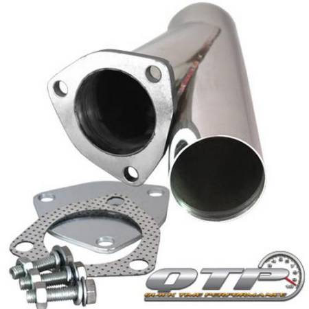 QTP (Quick Time Performance) - QTP 2.5in Weld-On QTEC Exhaust Cutout Y-Pipe