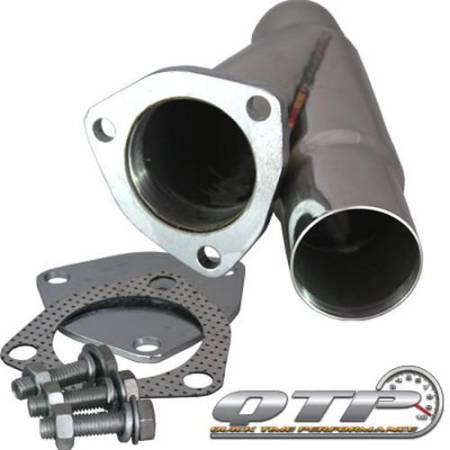 QTP (Quick Time Performance) - QTP 2.25in Weld-On QTEC Exhaust Cutout Y-Pipe