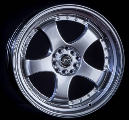 JNC Wheels - JNC Wheels Rim JNC017 Hyper Black Machined Lip 18x9.5 5x100/5x114.3 ET25
