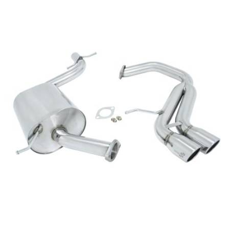 Manzo Headers, Exhausts, and More - Manzo Volkswagen VW Golf/GTI 2.0T 2006-2009 Stainless Steel Catback Exhaust System