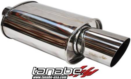 TANABE & REVEL RACING PRODUCTS - Tanabe Tuner Medalion Universal Muffler Hyper 100mm Tip