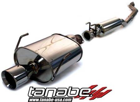 TANABE & REVEL RACING PRODUCTS - Tanabe Medalion Touring Exhaust System 02-05 Honda Civic SI Hatchback