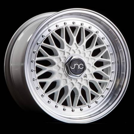 JNC Wheels - JNC Wheels Rim JNC004 White Machined Lip 17x8.5 4x100/4x114.3 ET15
