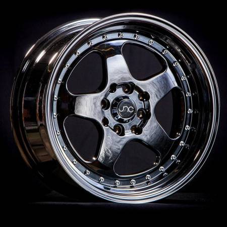 JNC Wheels - JNC Wheels Rim JNC010 Black Chrome 15x8 4x100/4x114.3 ET20
