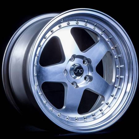 JNC Wheels - JNC Wheels Rim JNC010 Silver Machined Face 17x9 5x114.3 ET25